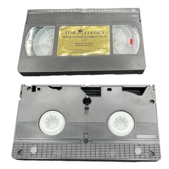 The Three Stooges VHS Box Set 3-Pack Star Classics Comedy Collection - Picture 8 of 10